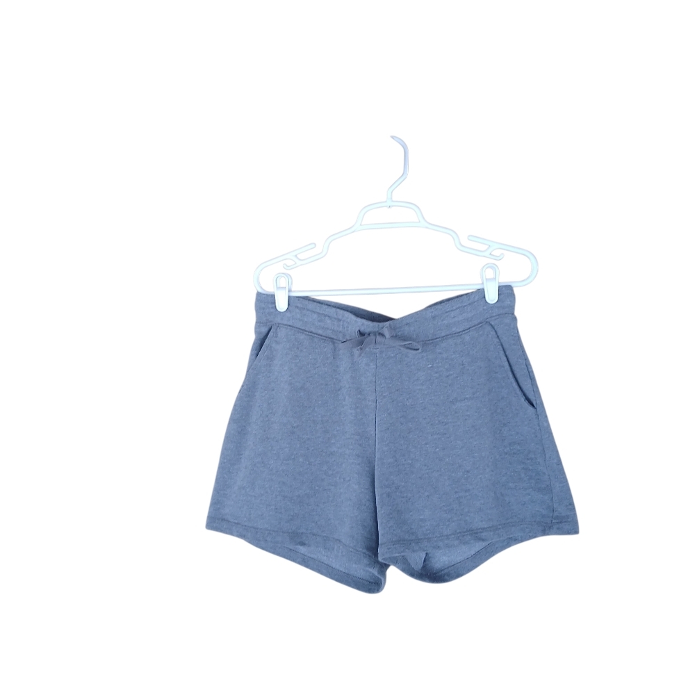 Natural Reflections Gray Fleece High Waisted 4" Shorts Medium